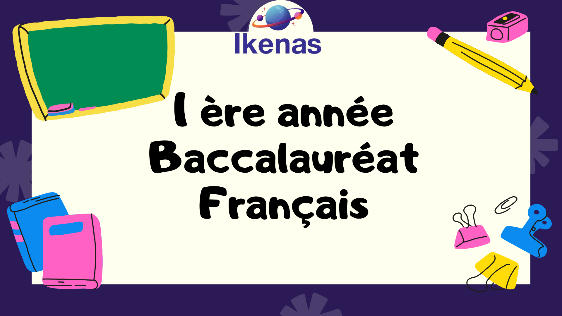 Français 1ère année bac C_BC